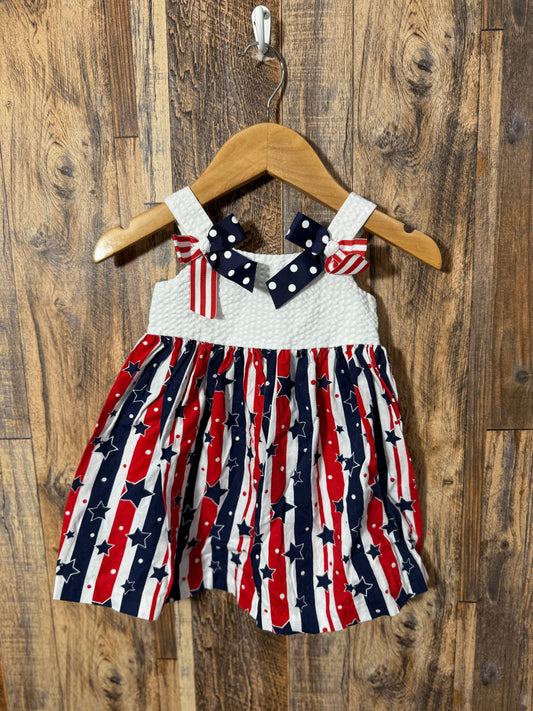 Patriotic dress, size 12m