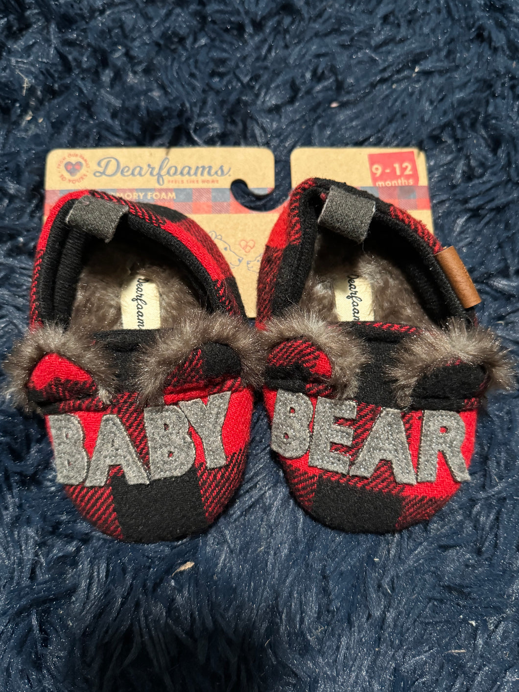 Slippers nwt, size 9-12m