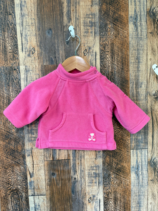 Fleece pullover, size 3-6m