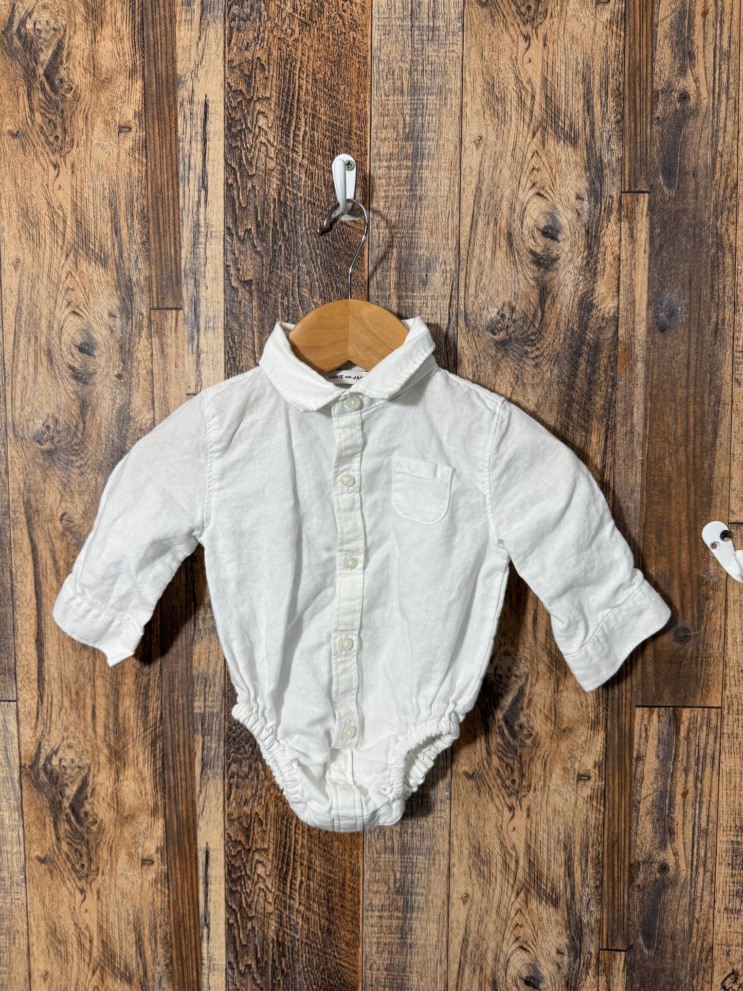 LS button up, size 3-6m