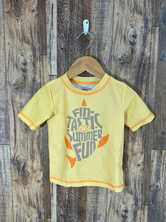Swim shirt, size 18m