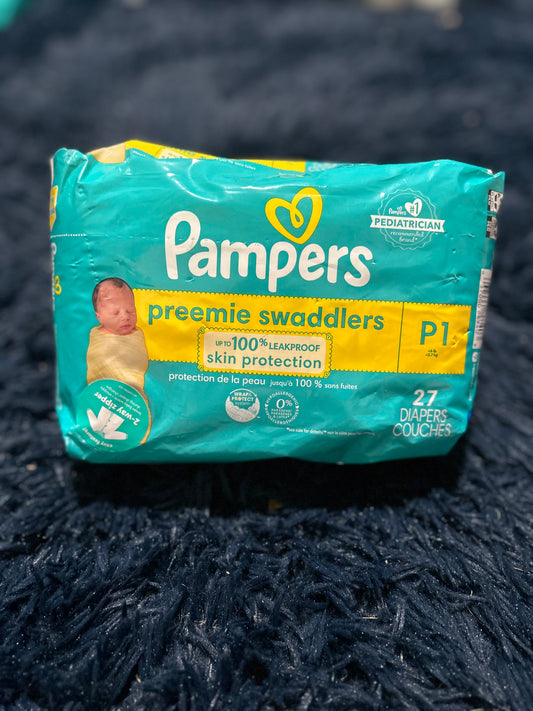 27ct diapers, size P