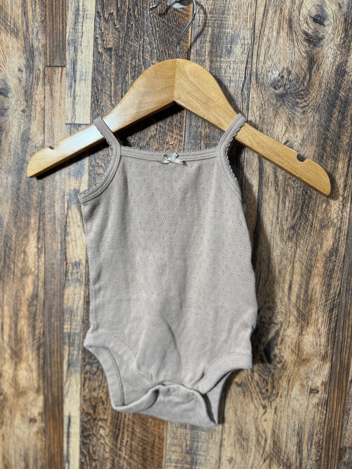 Organic cotton tank top, size 0-3m