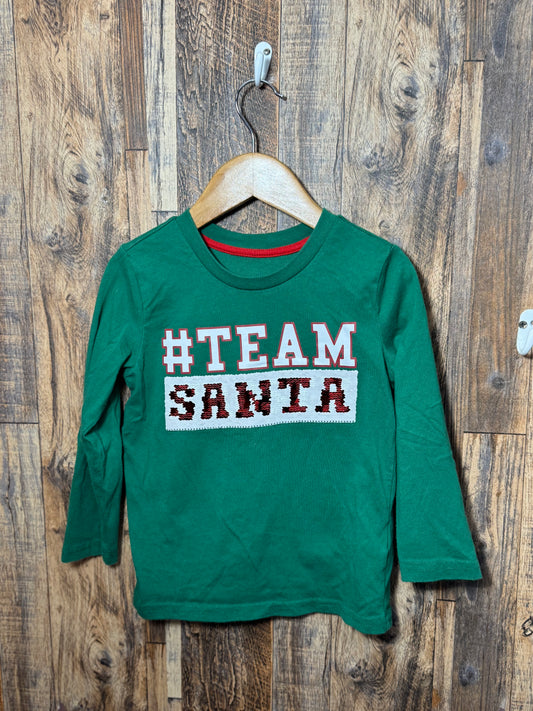 LS holiday shirt, size 4
