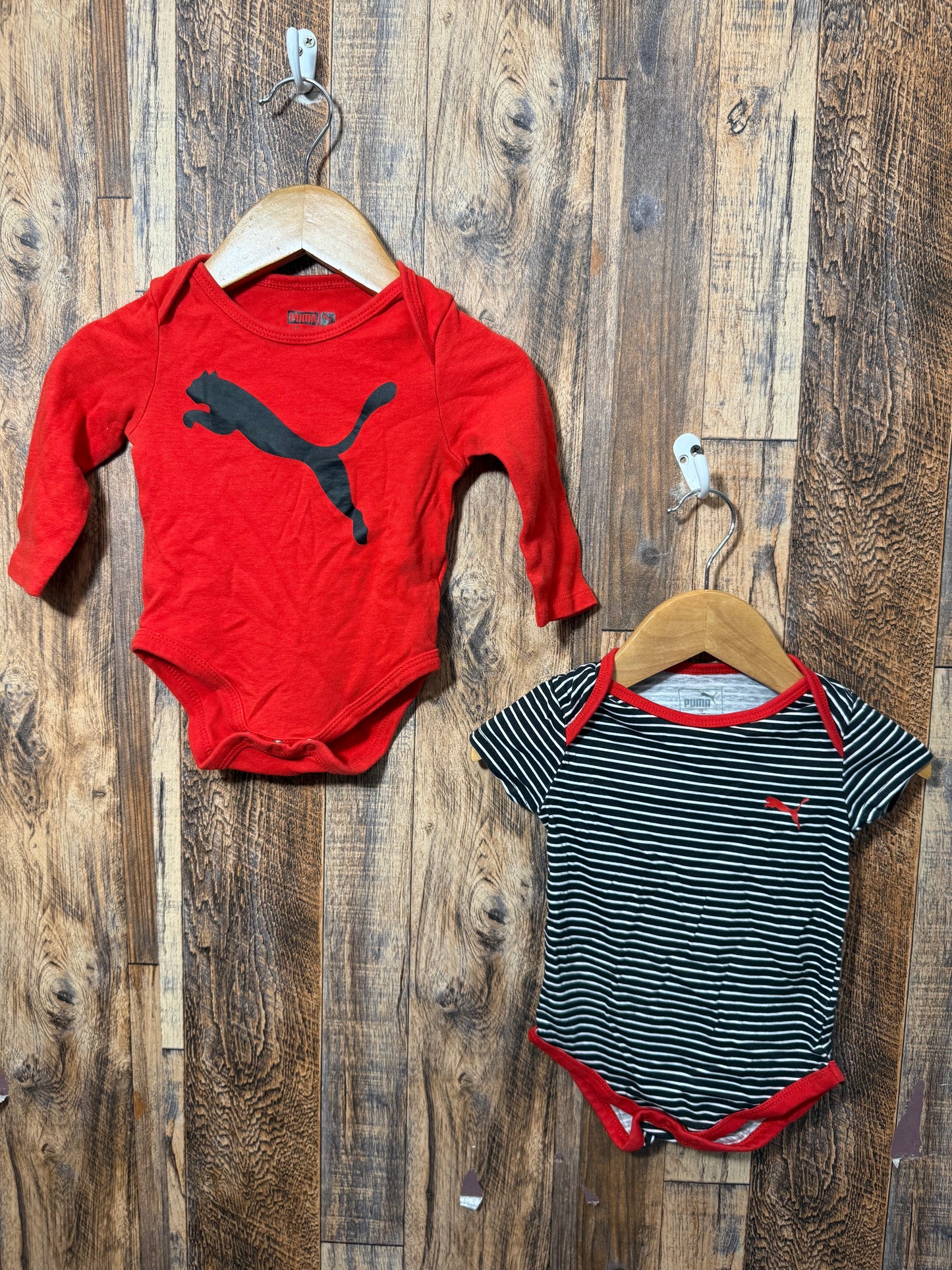 2pc onesie set, size 6-9m