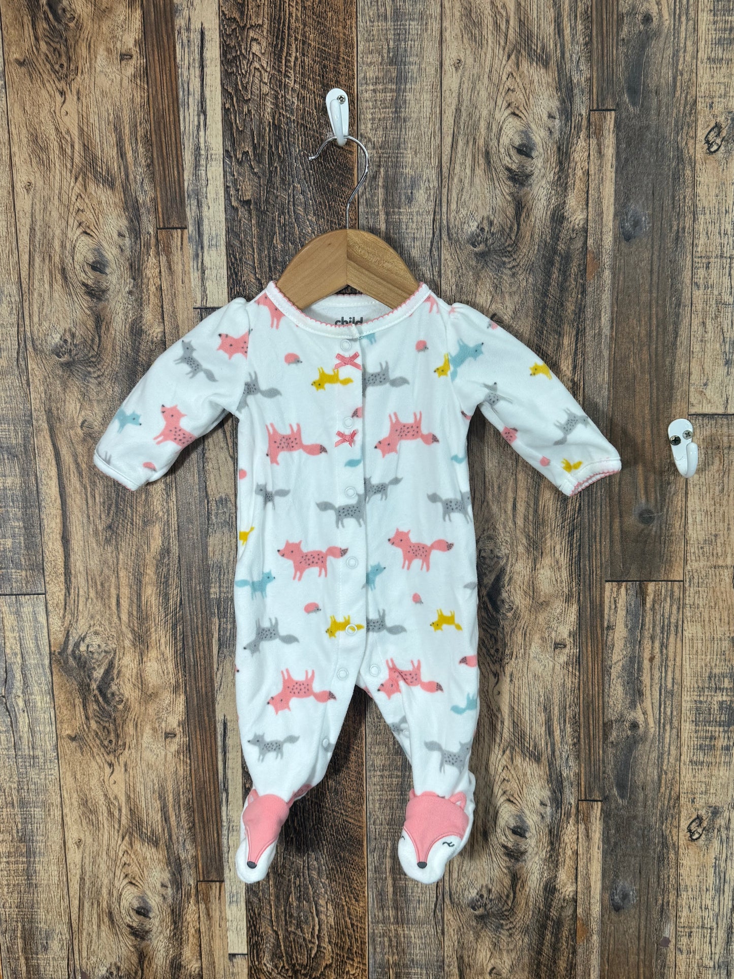 Fleece sleeper, size NB