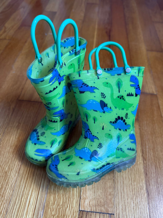 Rain boots, size 8