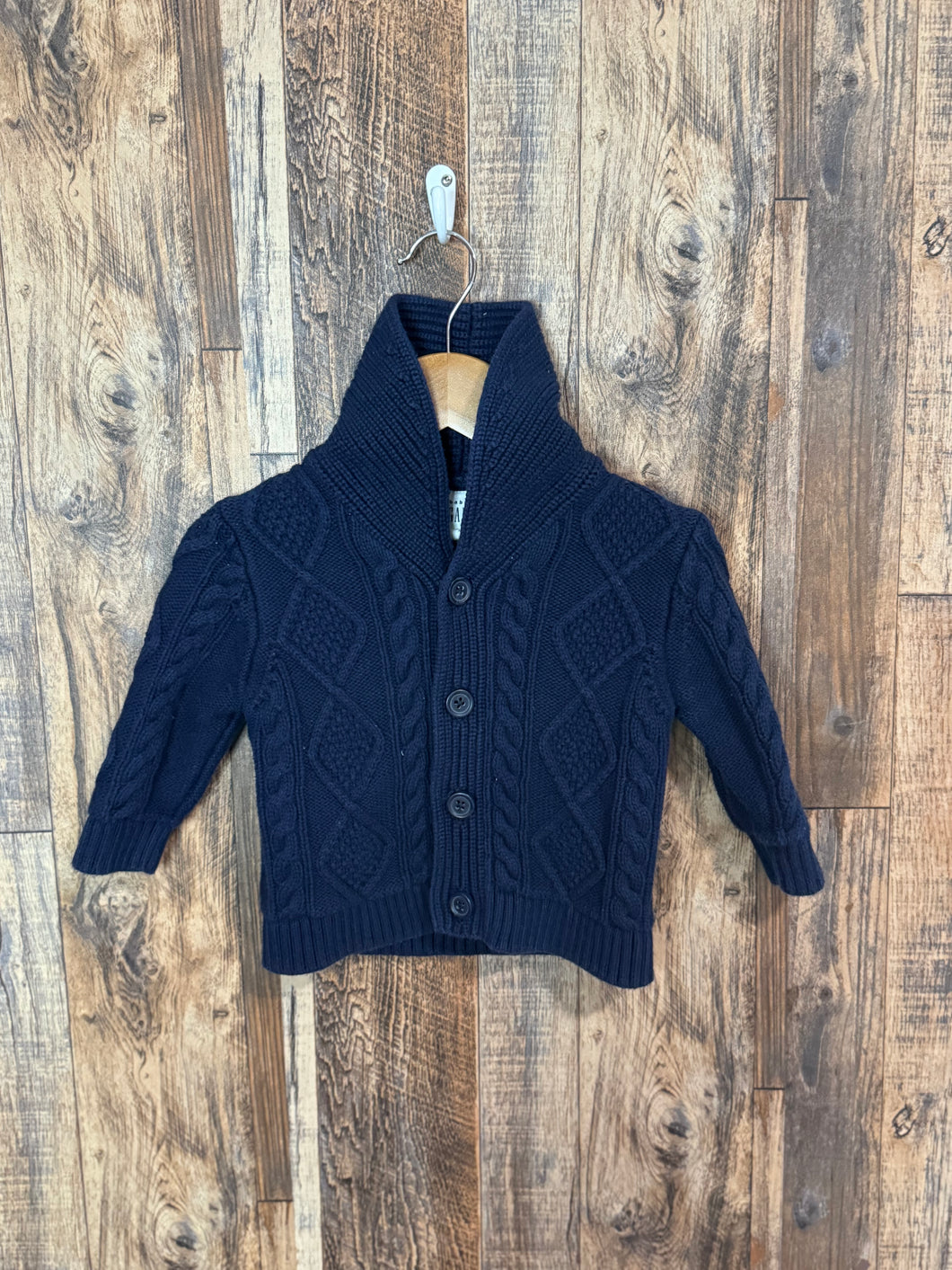 Sweater jacket, size 6-12m