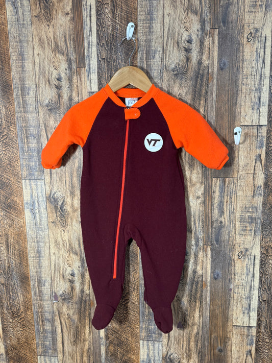 VT Fleece sleeper, size 6-9m