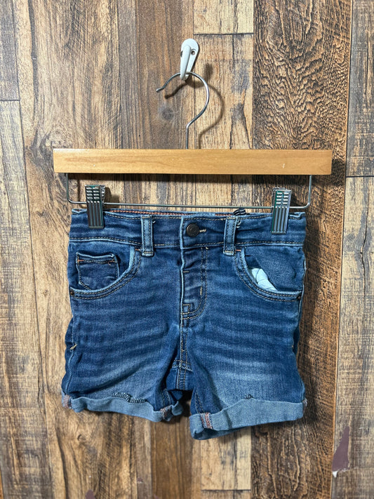 Jean shorts, size 2t