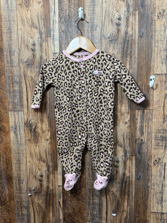 Fleece sleeper, size 6m