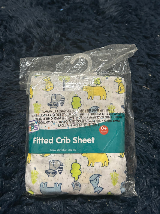 Fitted crib sheet