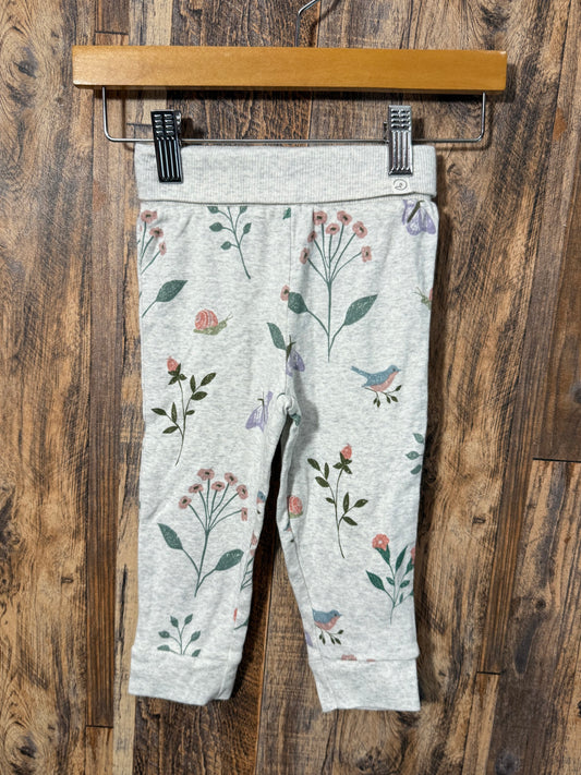 Organic cotton pants, size 12m