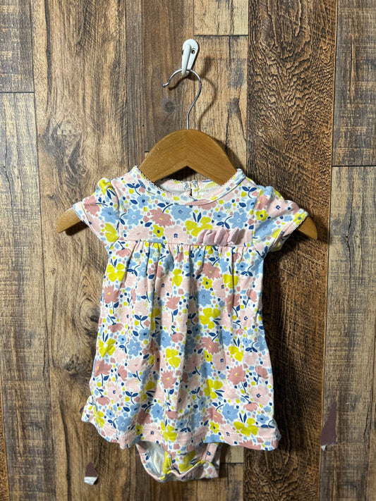 Romper dress, size 6-9m