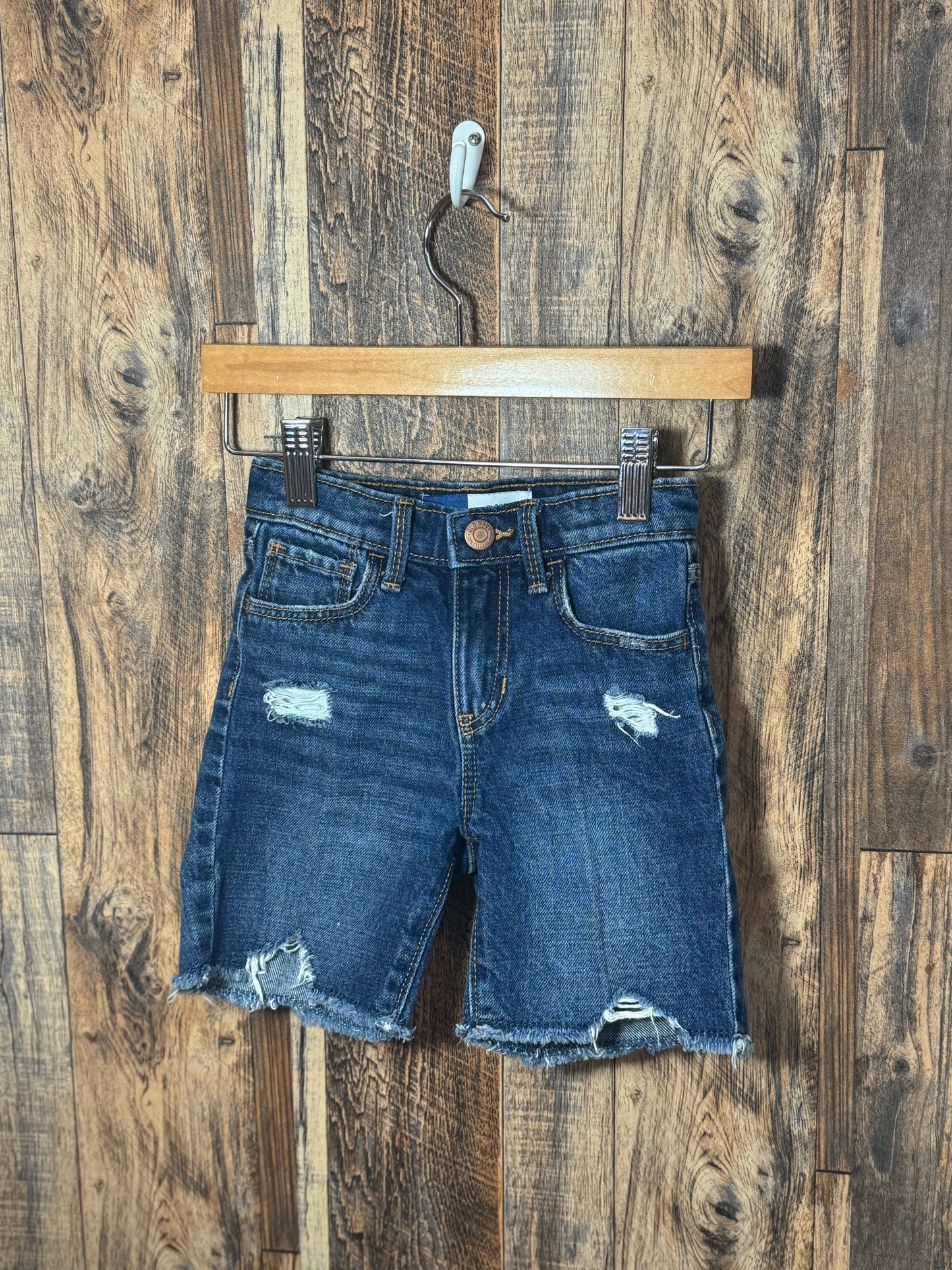 Jean shorts, size 4t