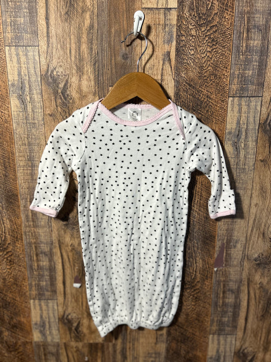 Sleep gown, size 0-6m