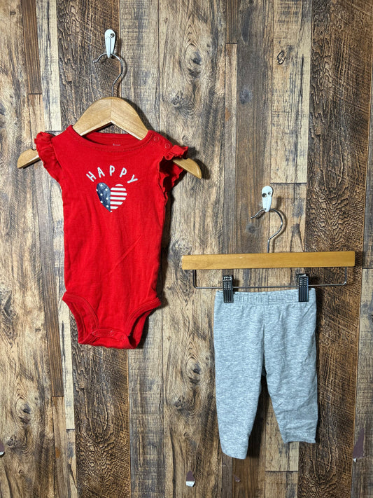 2pc set, size 6m
