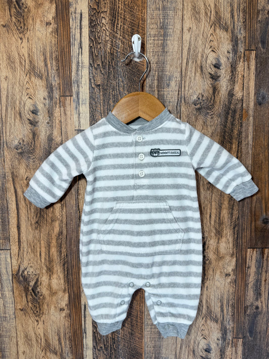 Fleece romper, size NB