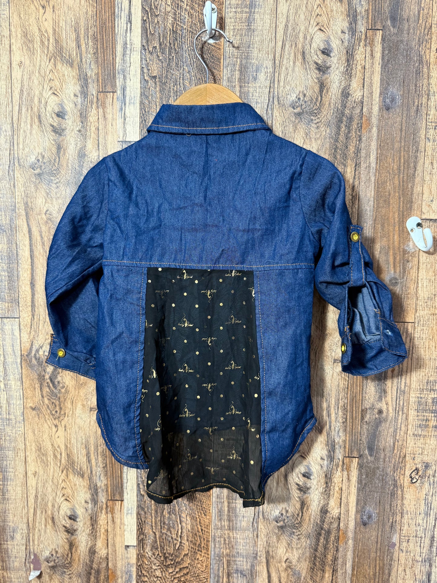 LS button up, size 2t