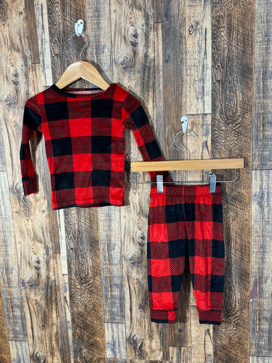 Fleece pajamas, size 18m