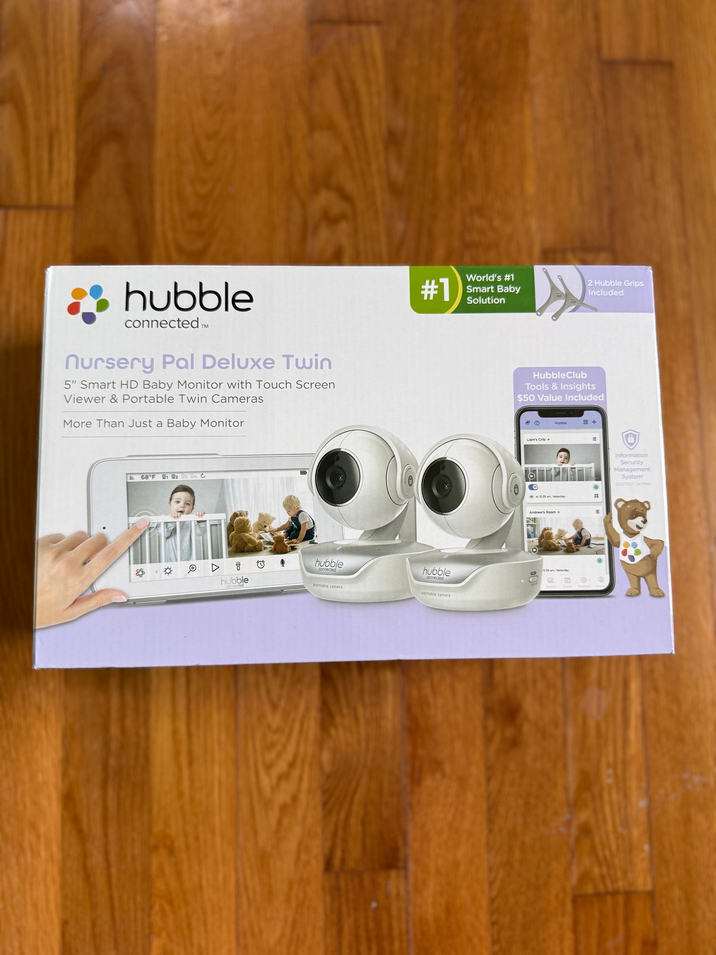 Baby monitor w/ dual cameras