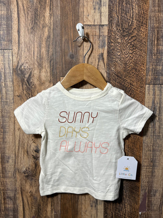 Organic cotton shirt nwt, size 6m