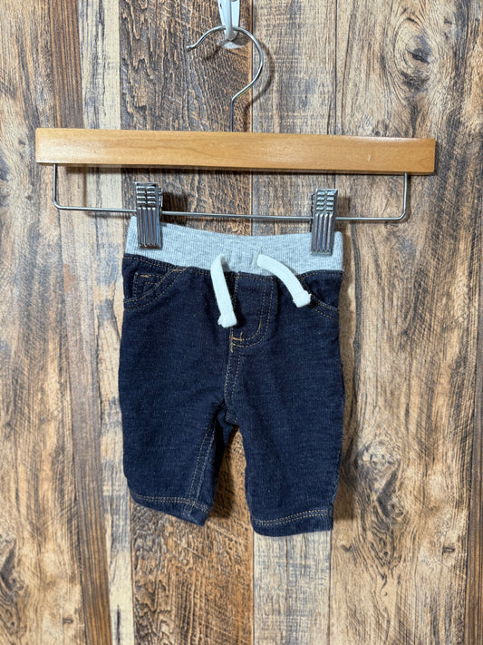 Cotton jeans, size NB