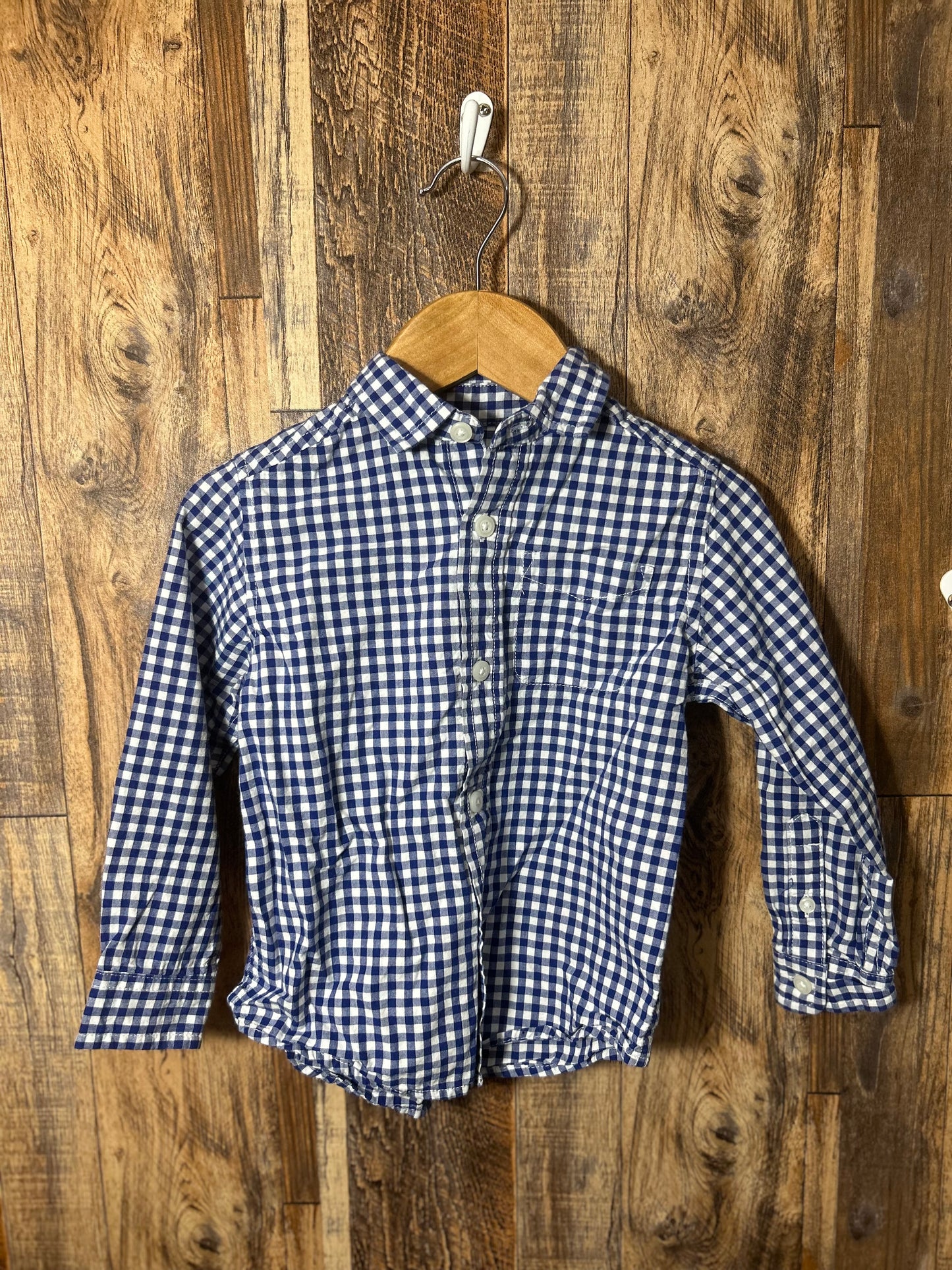 LS button up, size 2t