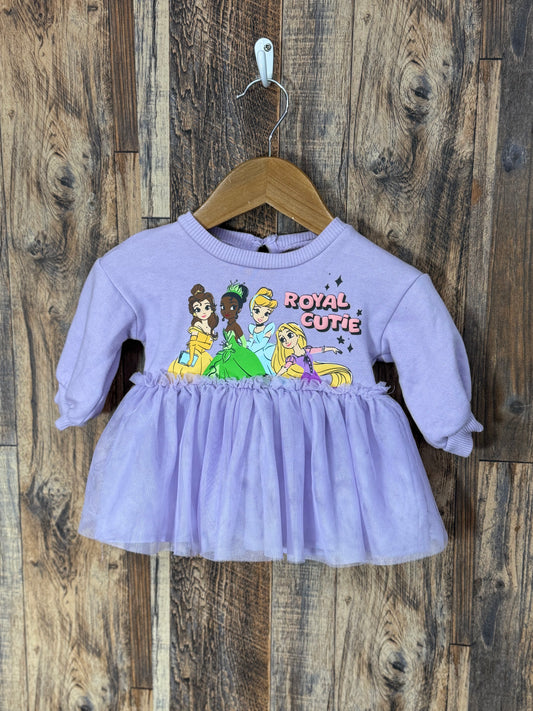 Sweatshirt dress, size 0-3m