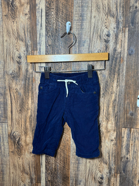 Corduroy pants, size 3-6m