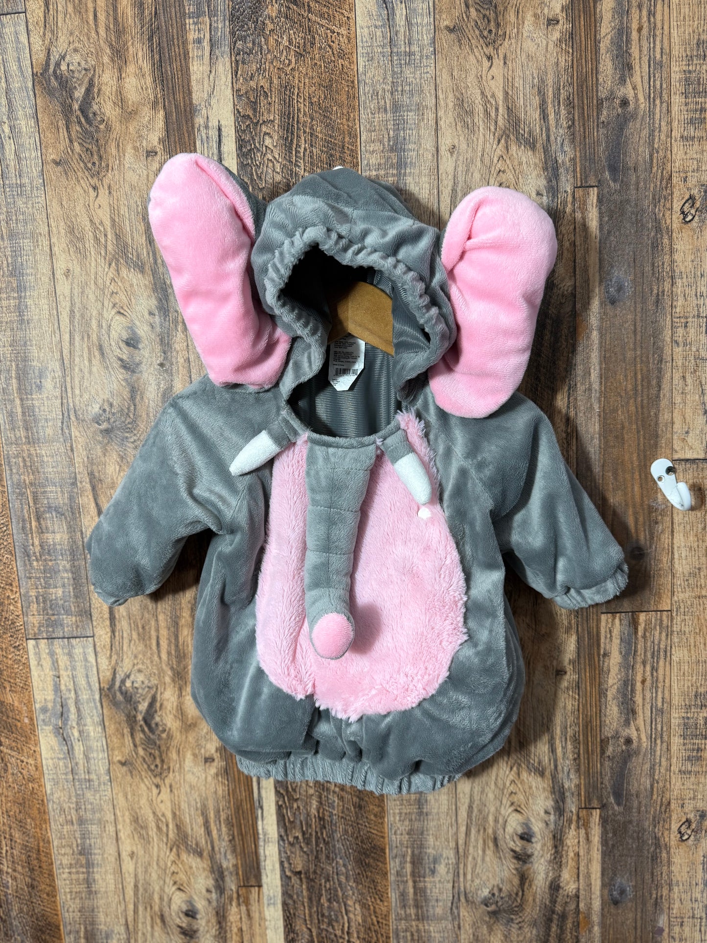 Elephant Halloween costume, size 0-6m