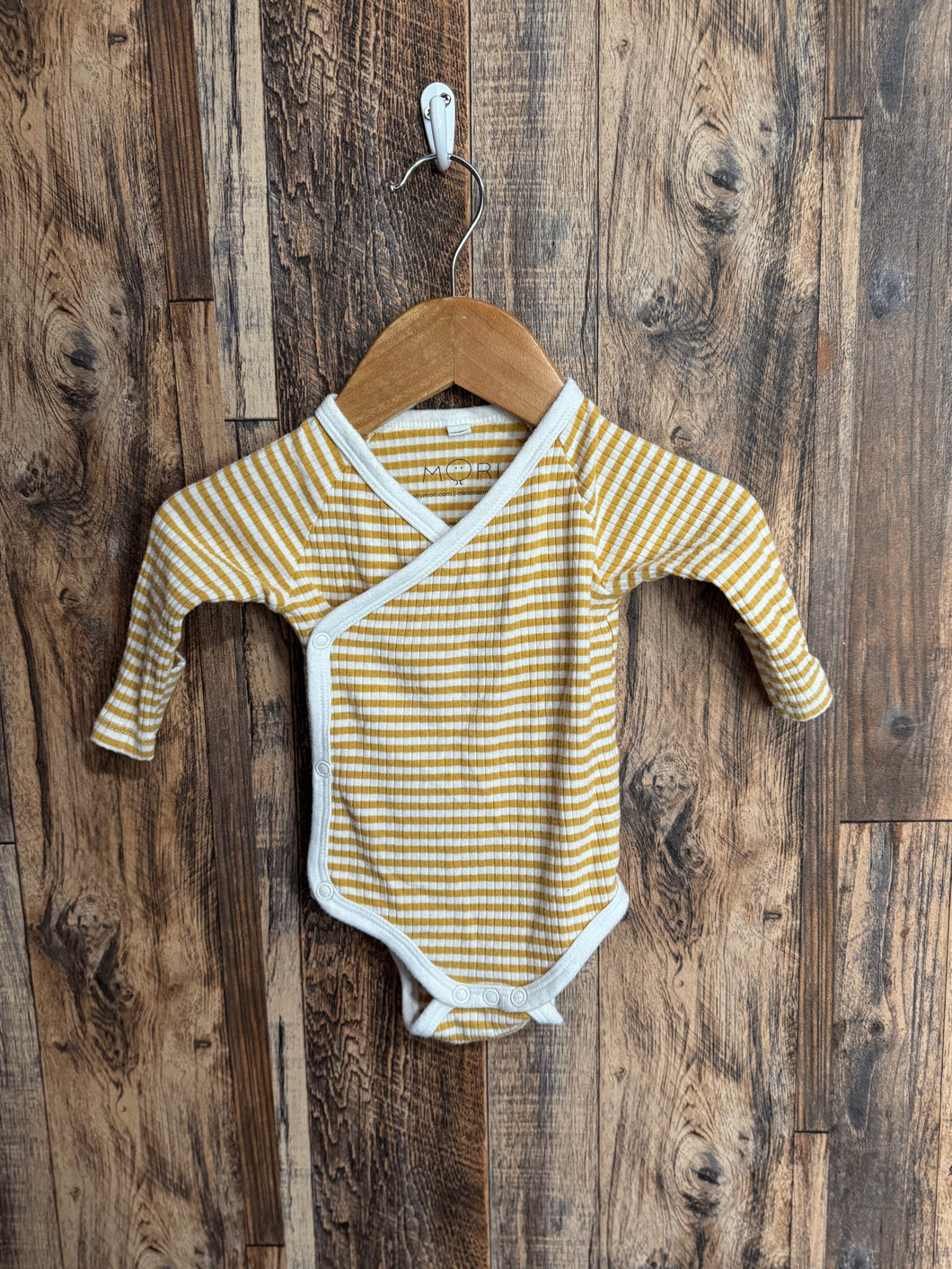 LS bamboo shirt, size 0-3m