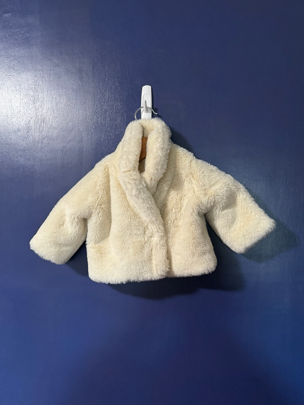 Fur jacket, size 0-3m