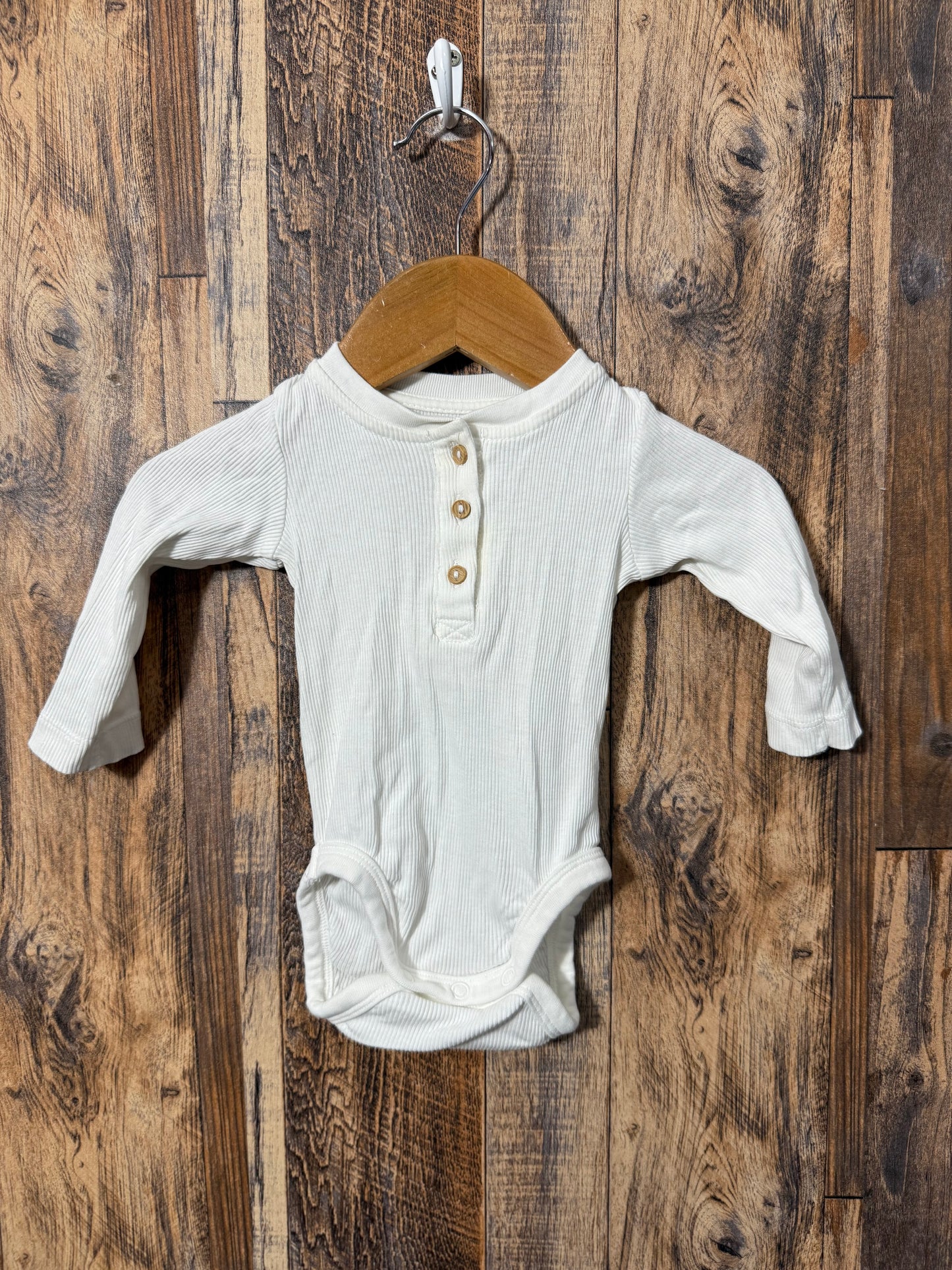 LS organic cotton shirt, size 3m