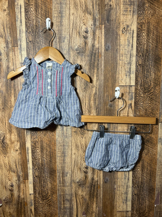 2pc set, size 6-9m