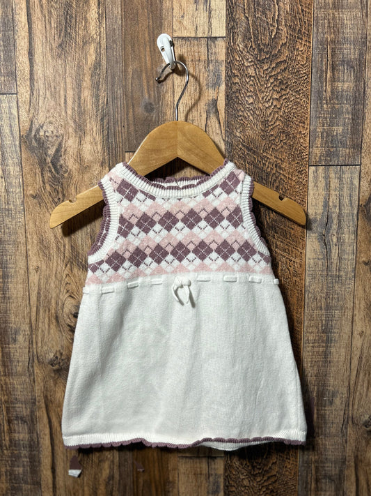 Sweater dress, size 3-6m