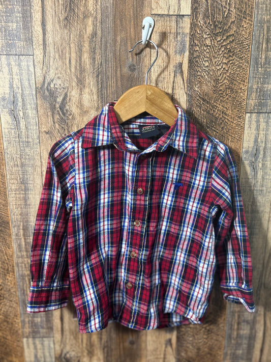 LS button up, size 3t
