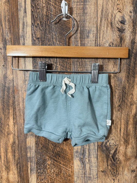Organic cotton shorts, size 3m