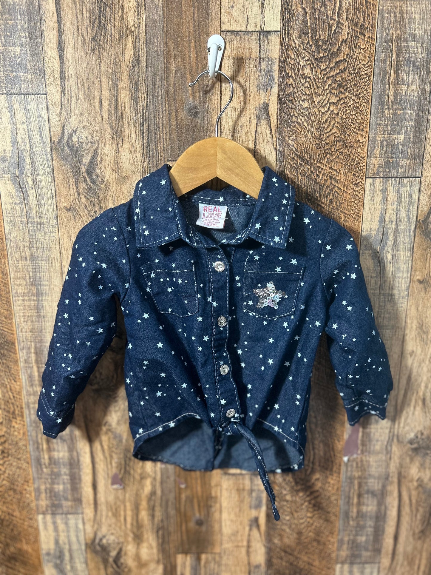 LS button up, size 24m