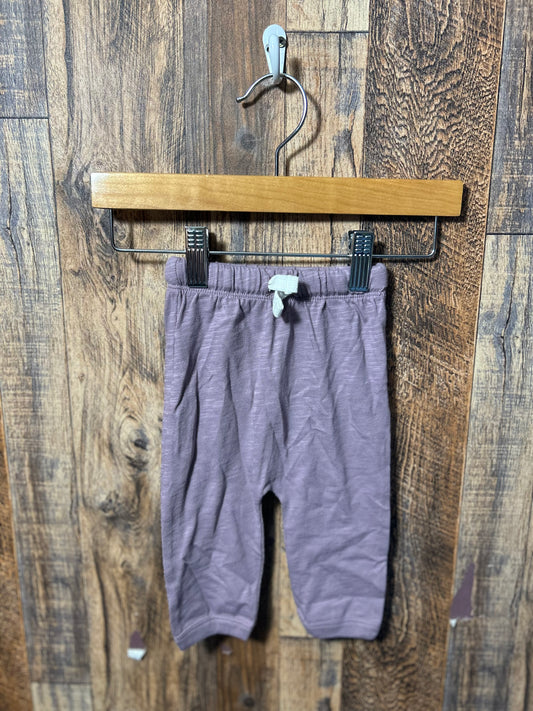 Organic cotton pants, size 3m