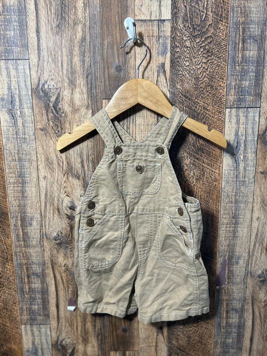 Overall shorts, size 3-6m