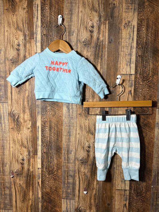 2pc set, size 0-3m