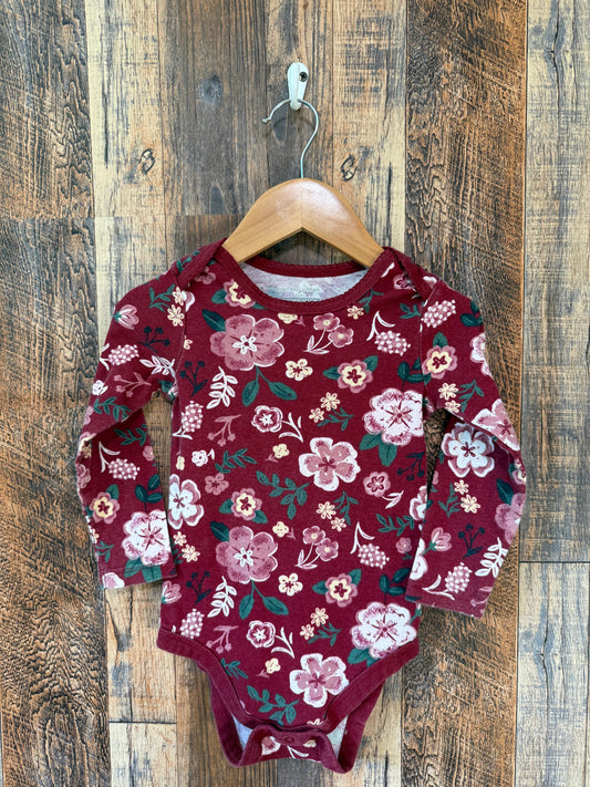 LS organic cotton onesie, size 24m