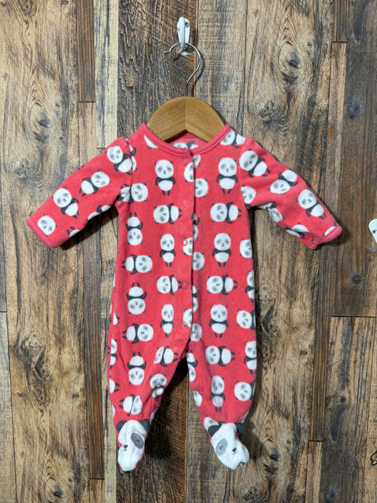 Fleece sleeper, size NB