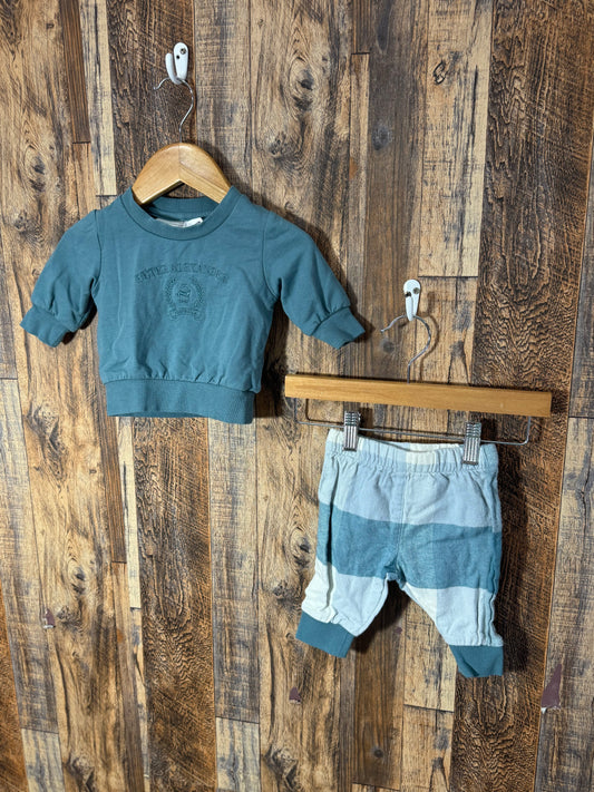 2pc set, size 0-3m