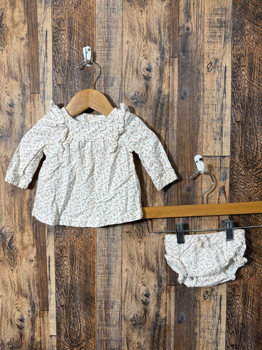 LS dress w/ lollies, size 3m