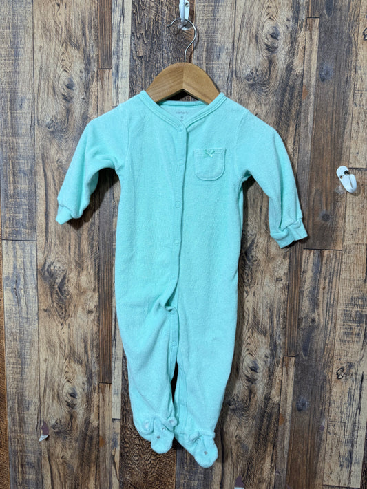 Terricloth sleeper, size 9m