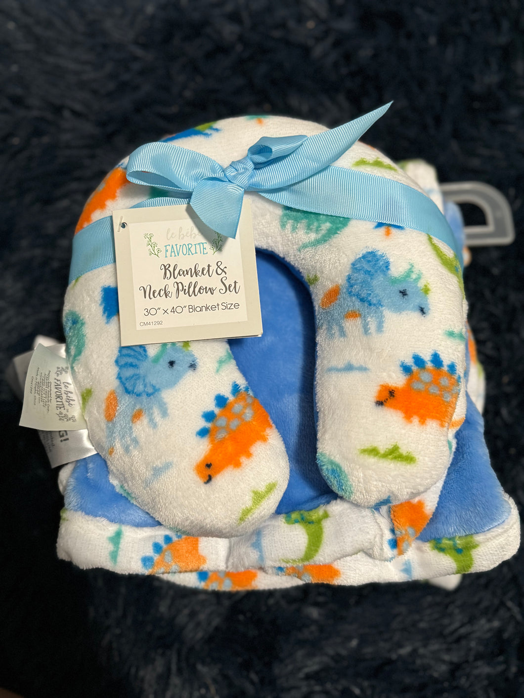 Blanket and neck pillow set NWT