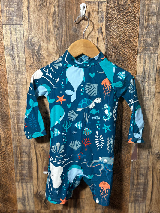 Swim suit, size 12-18m