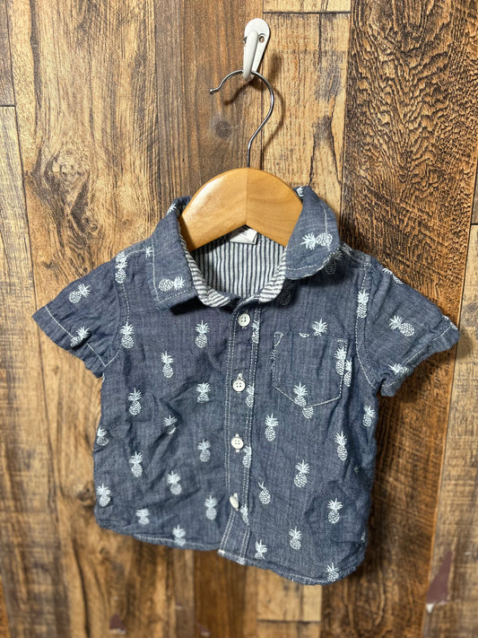 Button up, size 3-6m